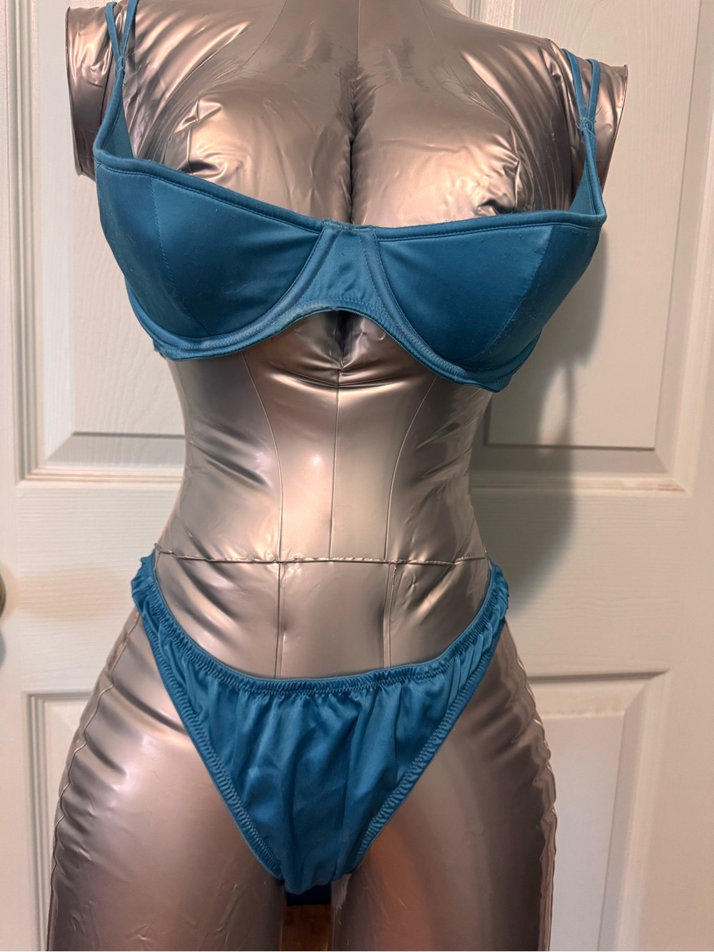 Victoria Secret Color Block Lingerie set Y2K NWT
